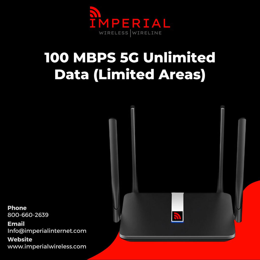 Best 100 MBPS Wireless 5G Unlimited Data
