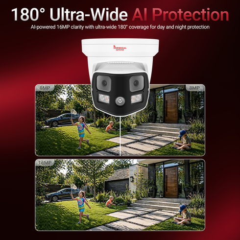 Imperial Outdoor Security Camera Motion Detection Night Vision