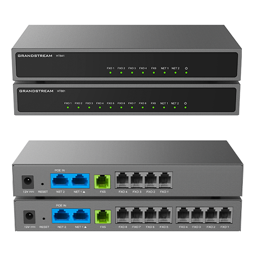 Grandstream HT812 Gateway VoIP 2 FXS – Adattatore Telefonico Con 2 Porte Gigabit E Crittografia AES