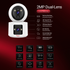 Imperial Dual Band WiFi PTZ Security Camera Motion Detection