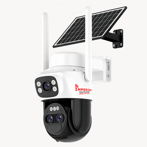 Imperial 4G LTE Security Camera AI Human Detection Night Vision