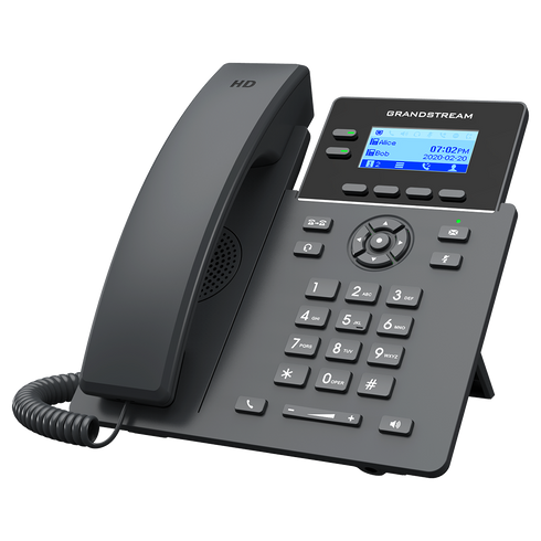 Grandstream GRP2602W 2 Lines 4 SIP Accts IP Phone w/WiFi