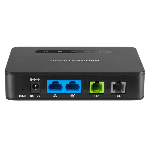 Grandstream HT812 ATA w/ Two (2) FXS ports & Gigabit ports